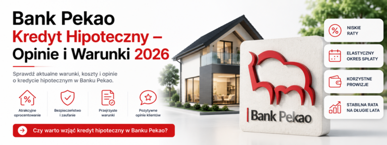 Bank Pekao kredyt hipoteczny opinie 2026