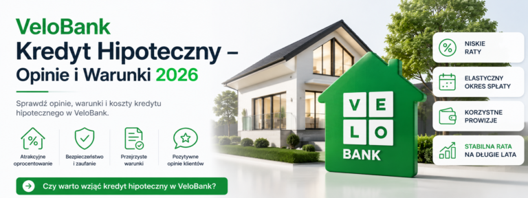 VeloBank kredyt hipoteczny opinie 2026